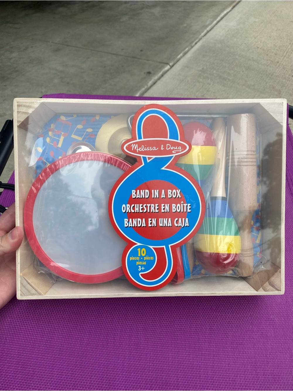 Melissa & Doug Multi-Color Band in a Box Musical Set